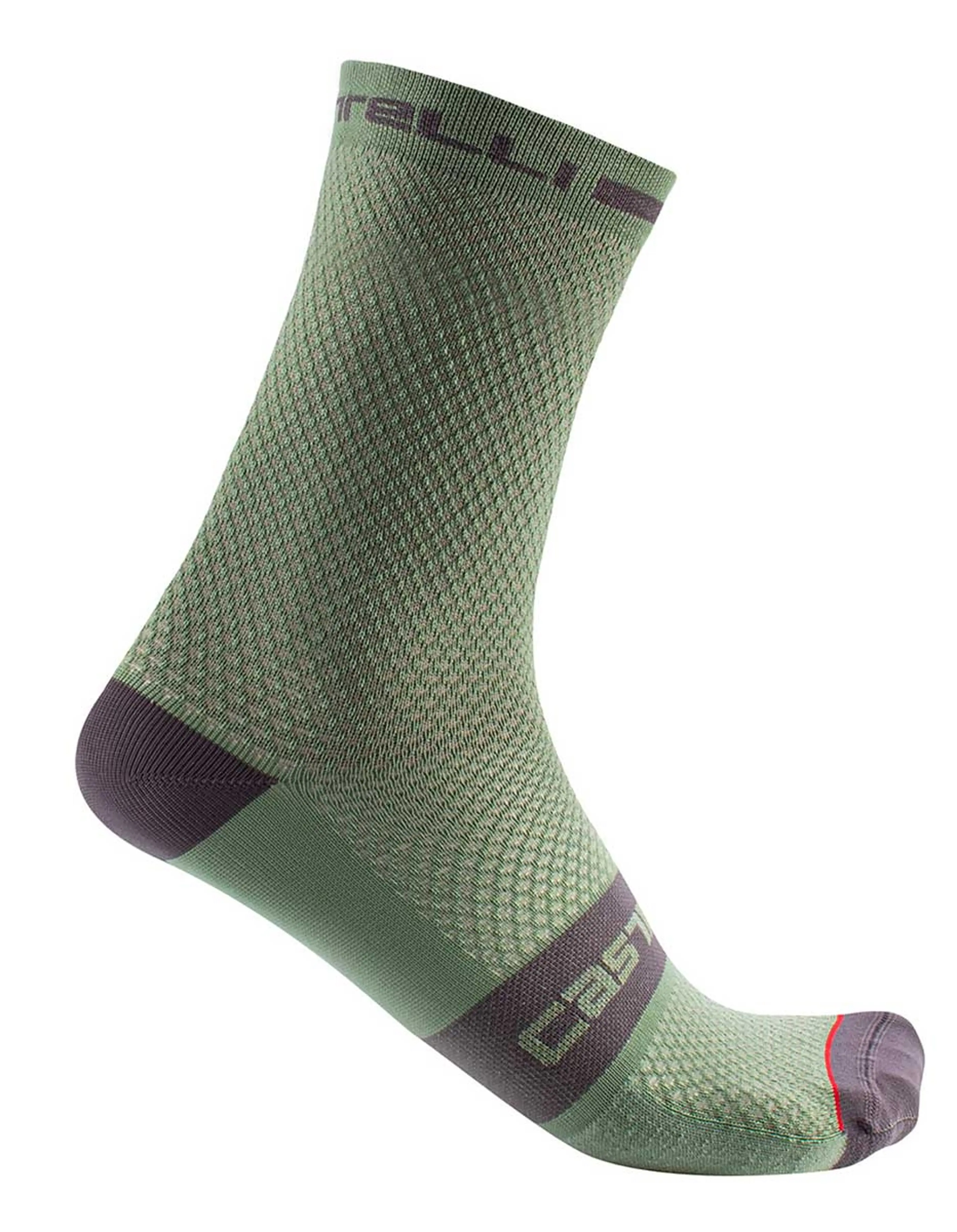 Шкарпетки Castelli Superleggera T12 зелені р 40-43 L/XL