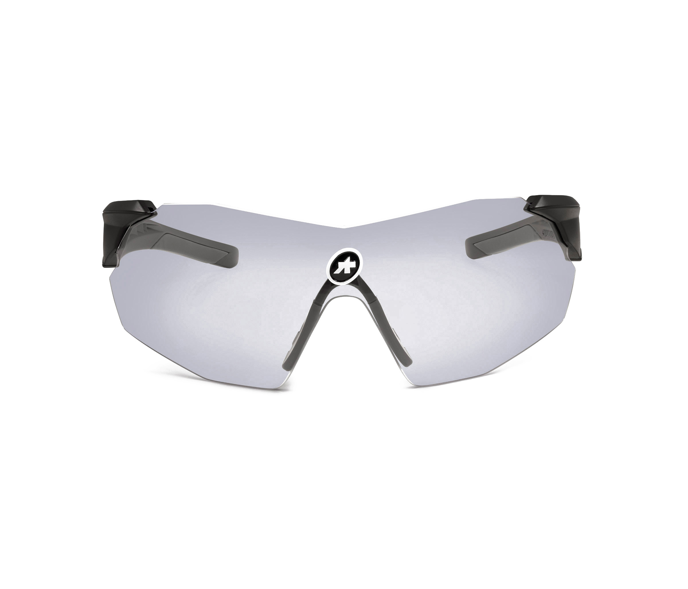 Очки ASSOS Eye Protection Skharab Pluto Grey, фотохром, черные, серая линза
