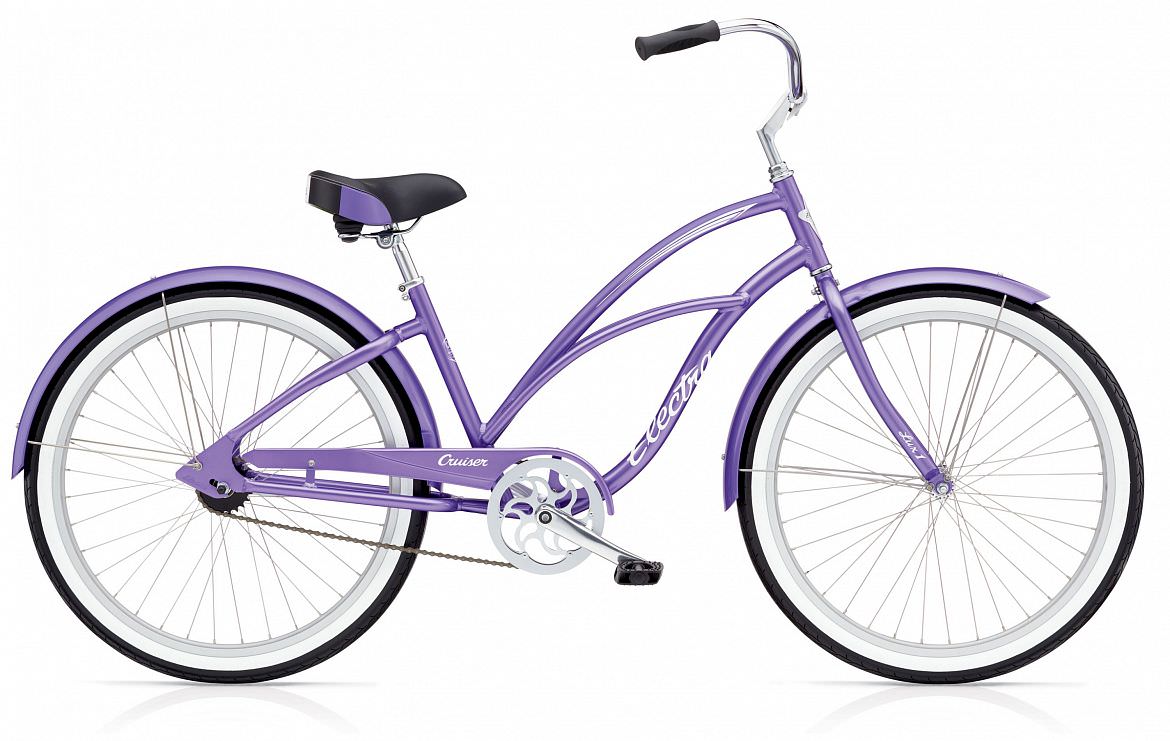 Велосипед 26" Electra Cruiser Lux 1 Ladies' Purple Metallic фото 