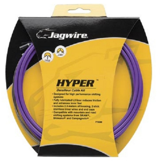 Комплект JAGWIRE Hyper UCK218 під перемикач - Purple фото 