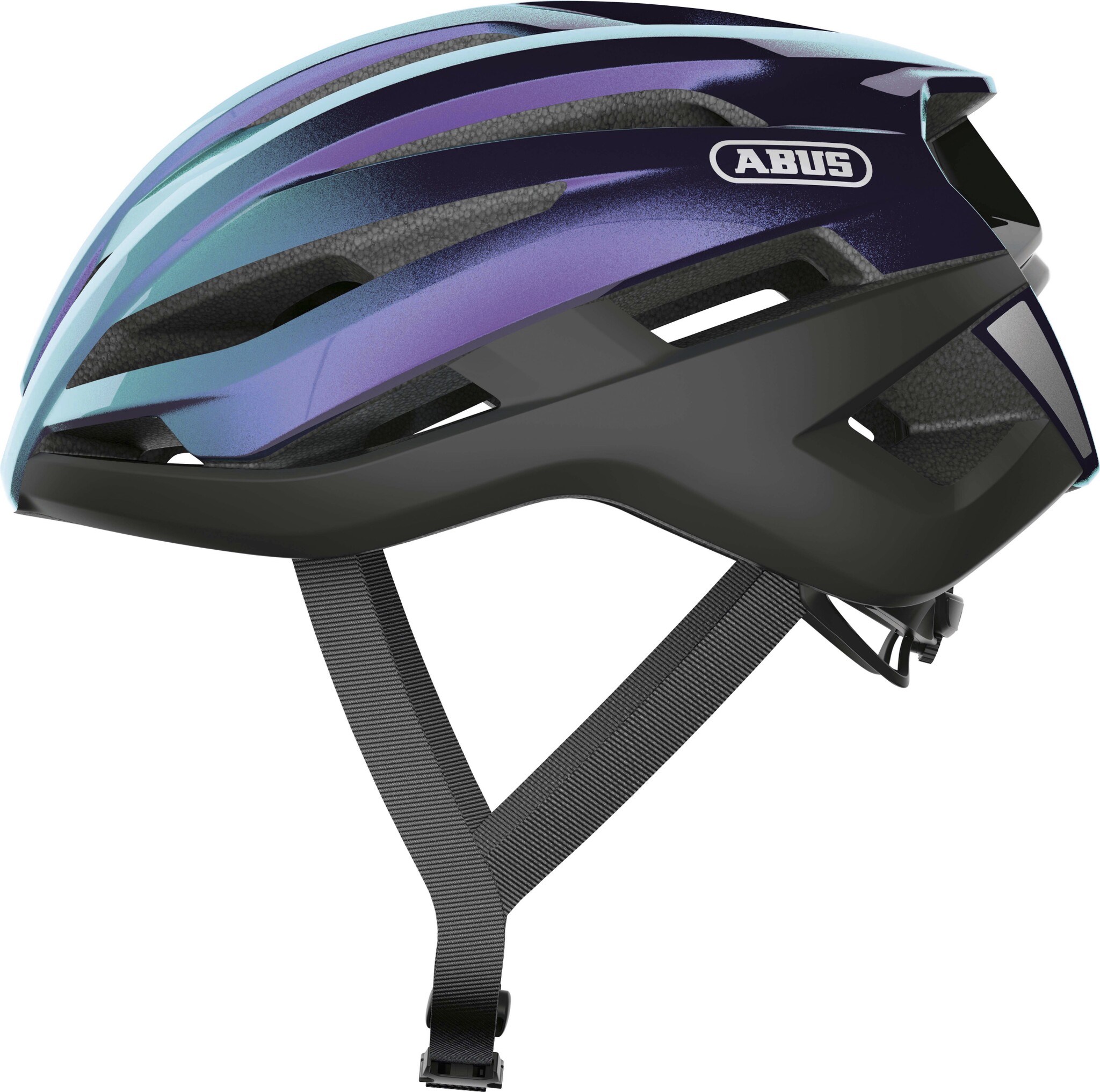 Шлем ABUS STORMCHASER, размер M (52-58 см), Flipflop Purple, фиолетово-черный
