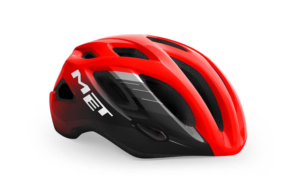 Шлем Met IDOLO CE размер M (52-59) red black glossy, червоно-черный глянцевый
