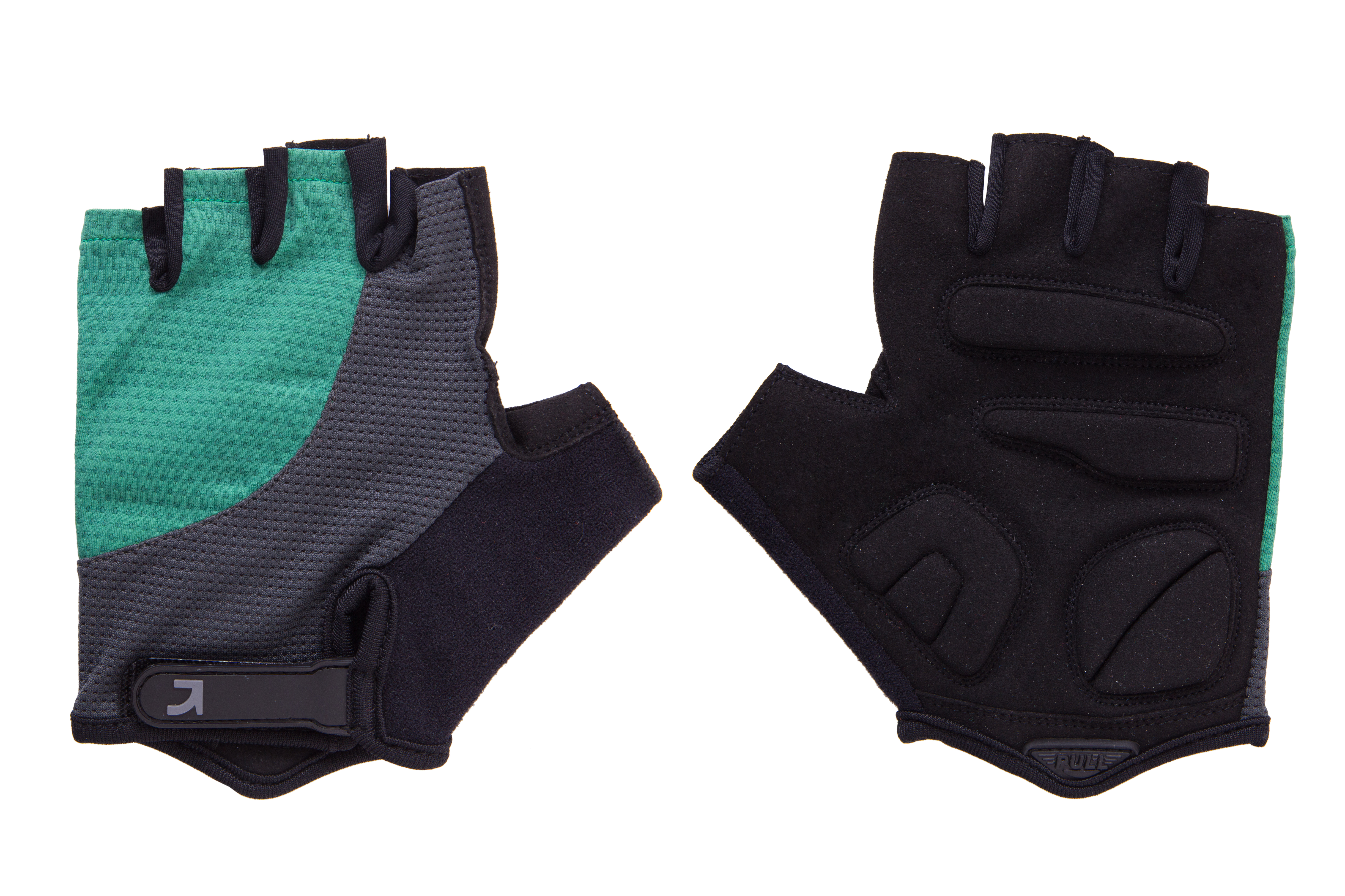 Перчатки Green Cycle Pillow 2 без пальцев M черный/серый/зеленый фото 
