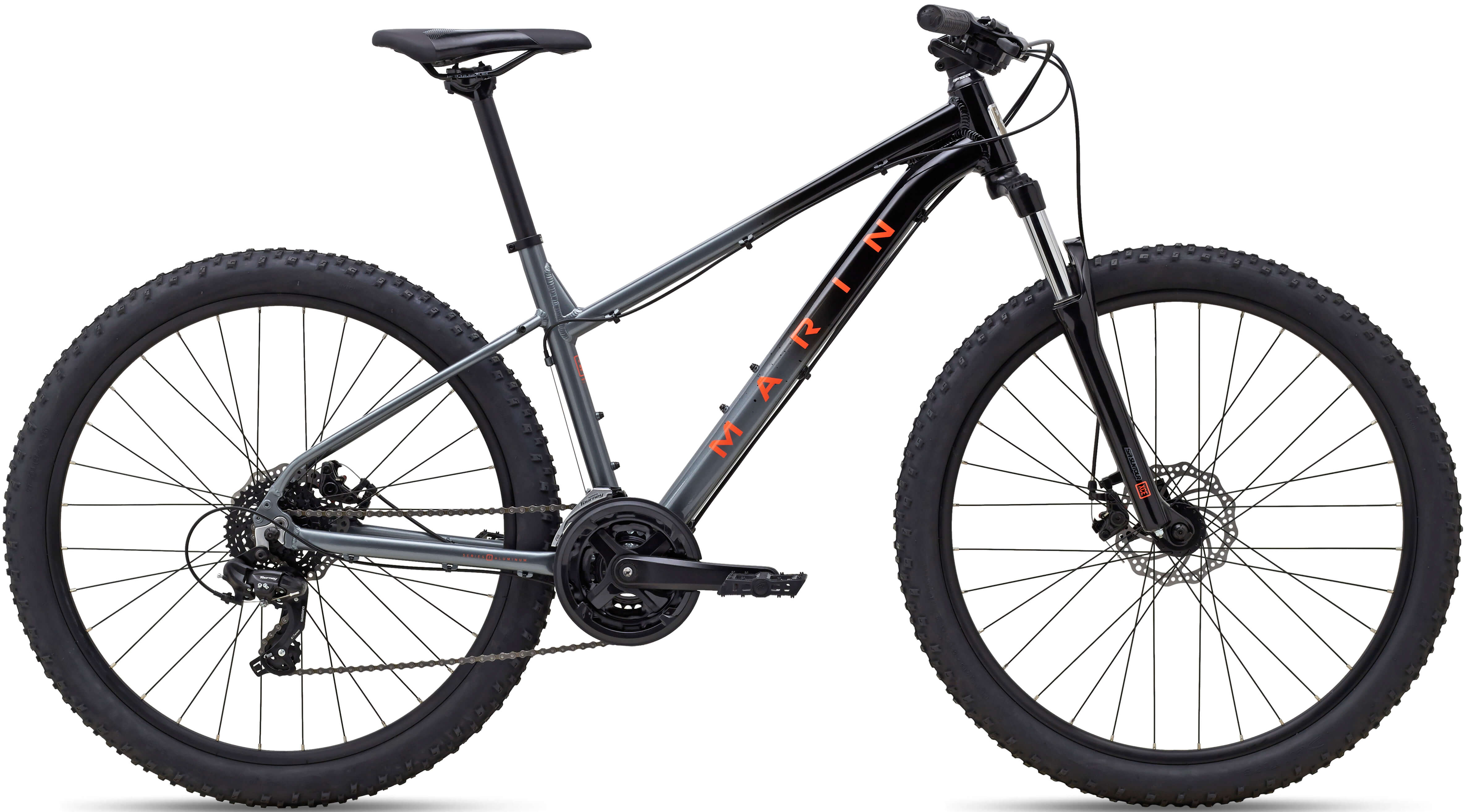 Велосипед 27,5" Marin WILDCAT TRAIL WFG 1 рама - S 2024 BLACK