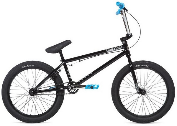 Велосипед 20" Stolen HEIST рама - 21" 2020 BLACK, BLUE & CHROME фото 