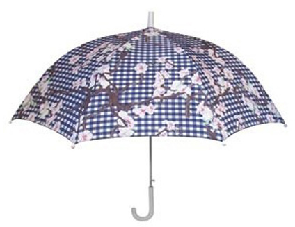 Зонт Basil DUTCH BLUE-UMBRELLA диам. 100см, гибкий каркас из стекловолокна, цветочный принт