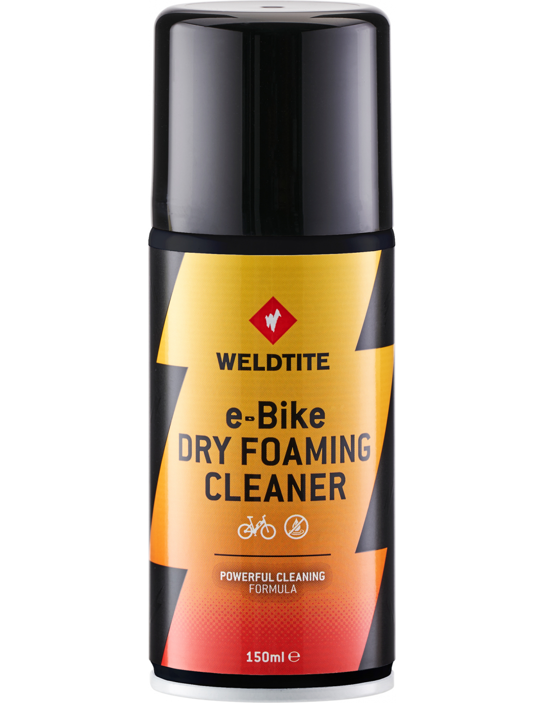 Очищувач електровелосипедів Weldtite 03912 e-BIKE DRY FOAMING CLEANER, суха піна, аерозоль 150мл фото 