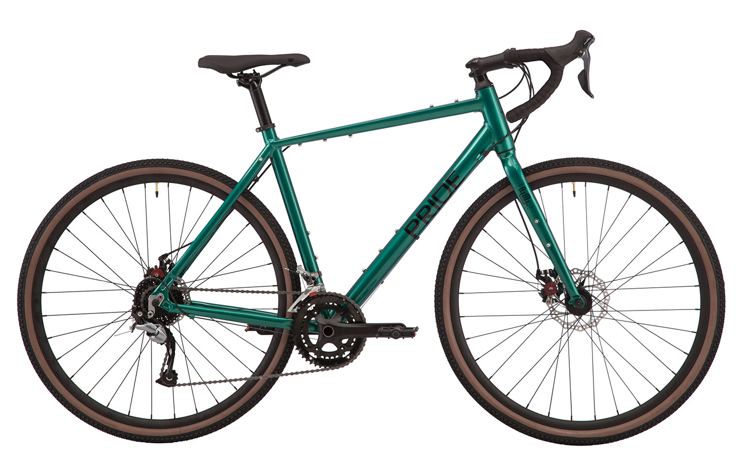 Велосипед 28" Pride ROCX 8.2 рама - M 2020 GREEN/BLACK, зелёный