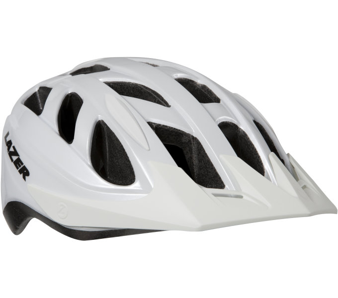 Шлем LAZER CYCLONE, белый, +сетка, размер М фото 
