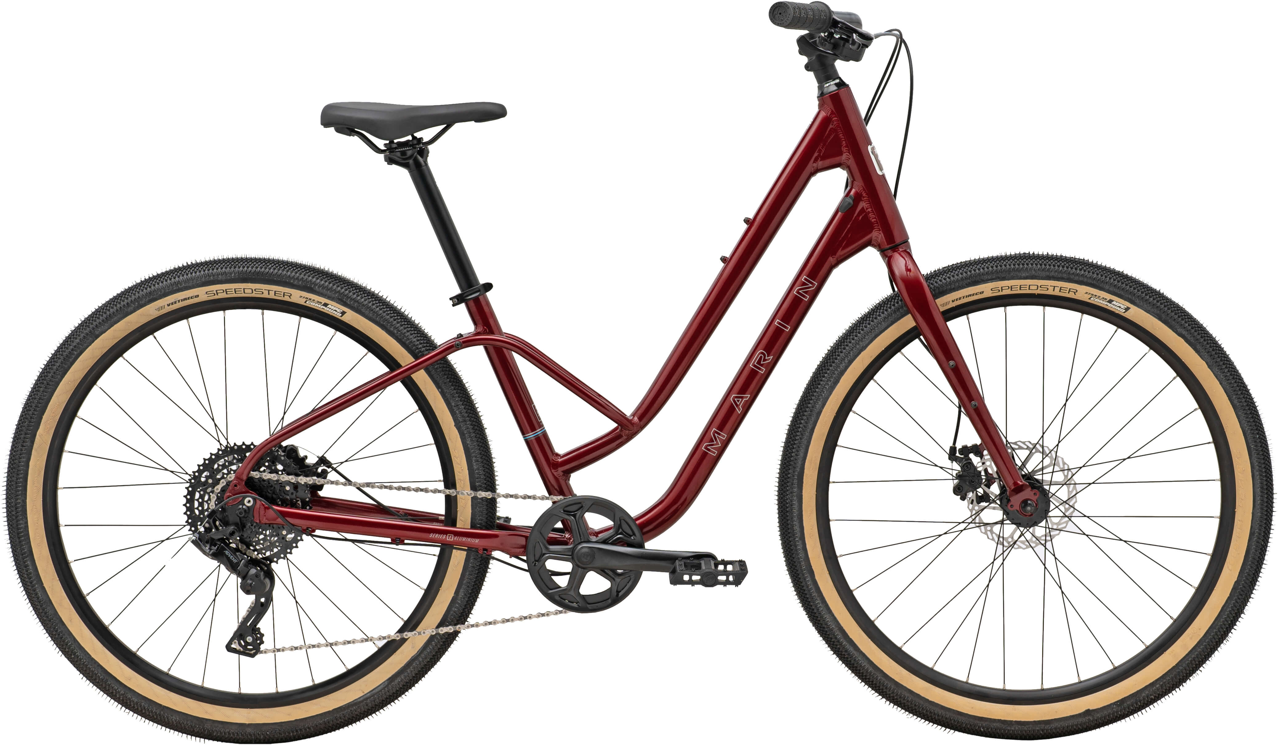 Велосипед 27,5" Marin Stinson 2 ST рама - M 2024 Gloss Red/Black