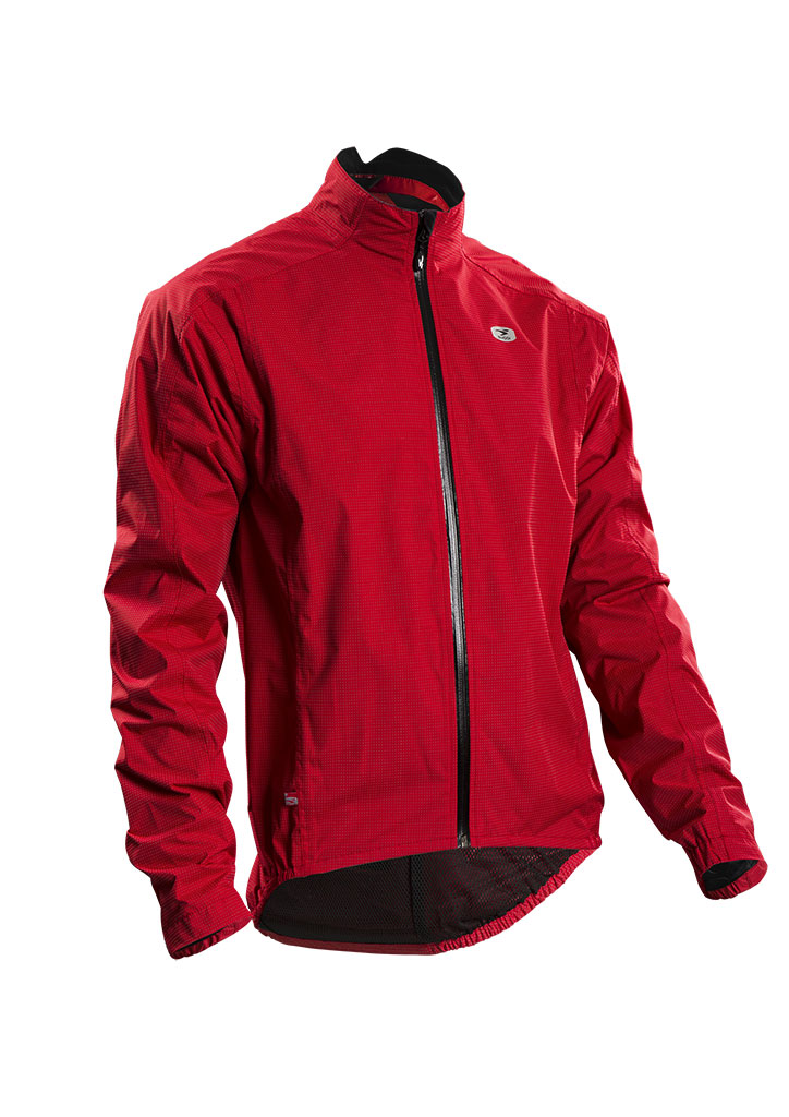 Куртка Sugoi ZAP BIKE, светоотражающая ткань, мужская, CHI (красная), L фото 