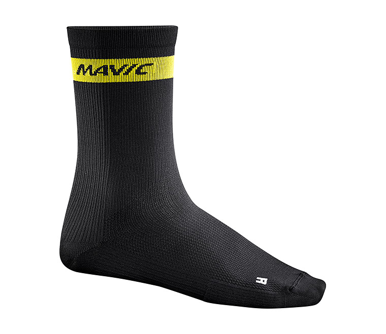 Шкарпетки Mavic COSMIC HIGH SOCK, чорні, р.39-42 фото 