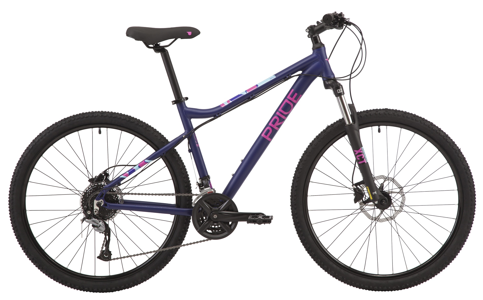 Велосипед 27,5" Pride STELLA 7.3 рама - S 2022 фиолетовый