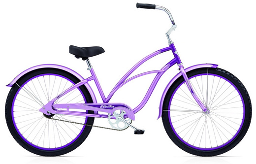 Велосипед 26" Electra Cruiser Custom 3i Ladies' Lavender/Purple