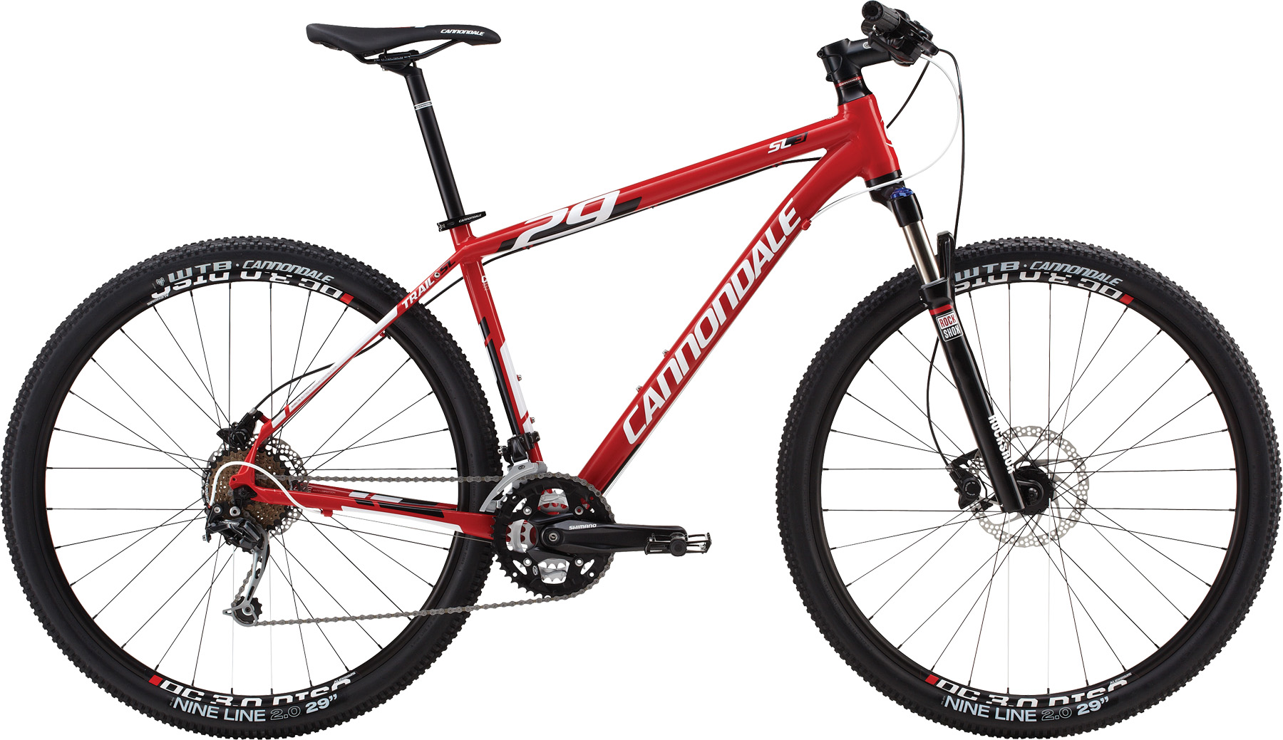 Велосипед 29 "Cannondale TRAIL SL 3 рама - L 2014 red
