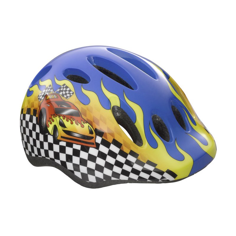 Шлем детский LAZER MAX+, гоночная машина