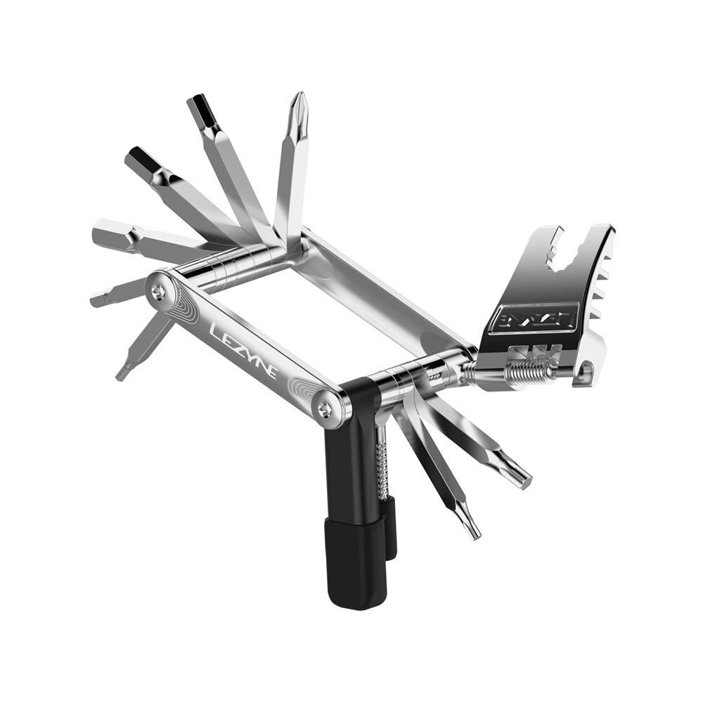 Мультитул Lezyne SV PRO, 17 інструментів, сріблястий фото 