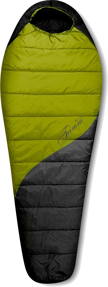Спальный мешок Trimm BALANCE kiwi green/dark grey 185 L зеленый