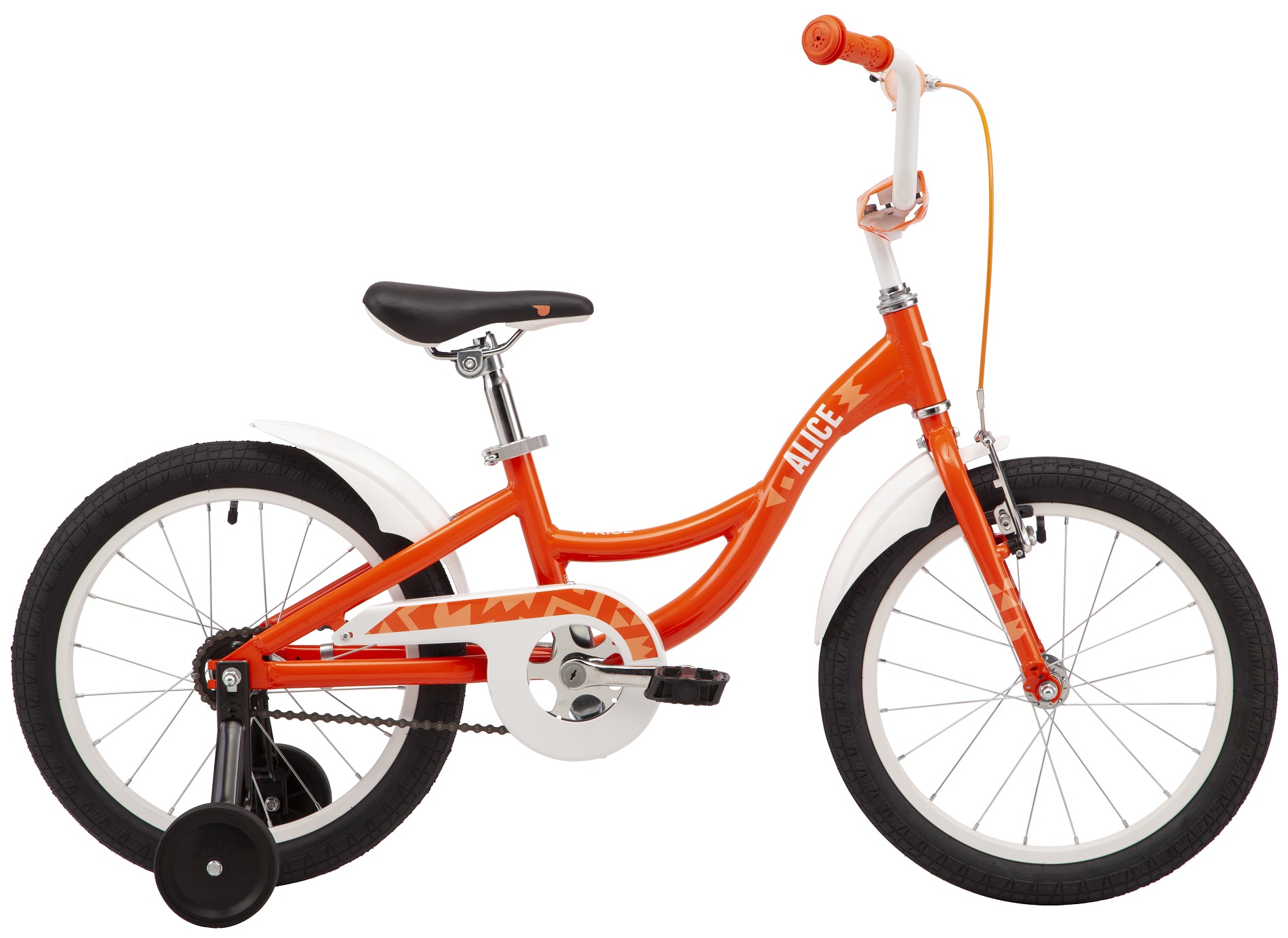 Велосипед 18" Pride ALICE 18 2023 оранжевый