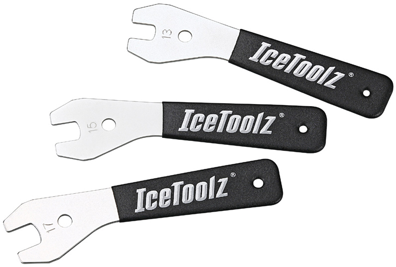Ключі ICE TOOLZ 47X3 конусні 13mm, 15mm, 17mm CR-MO фото 