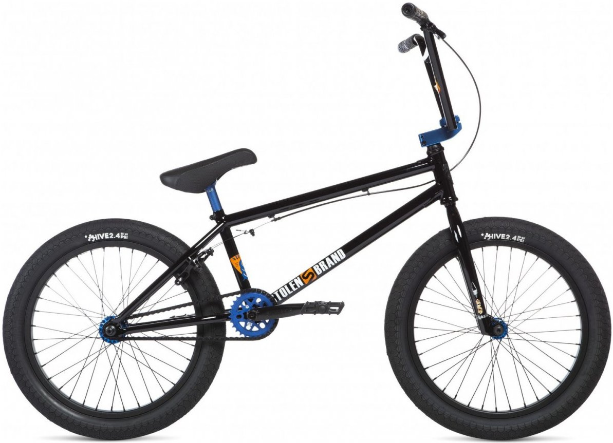 Велосипед 20" Stolen SINNER FC XLT рама - 21" 2020 BLACK W/ BLUE фото 