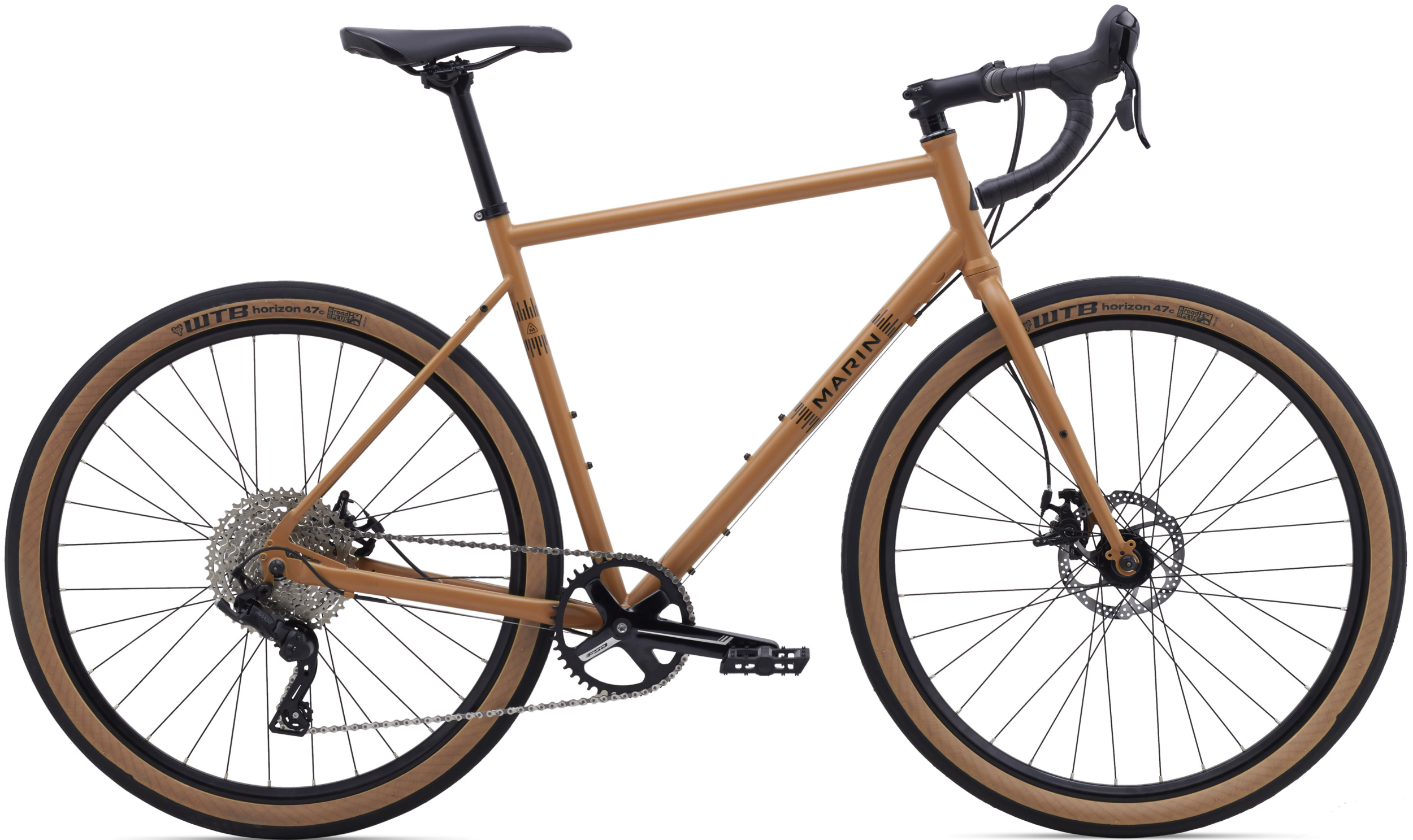 Велосипед 27,5" Marin NICASIO+ рама - 50см 2024 Satin Tan/Black