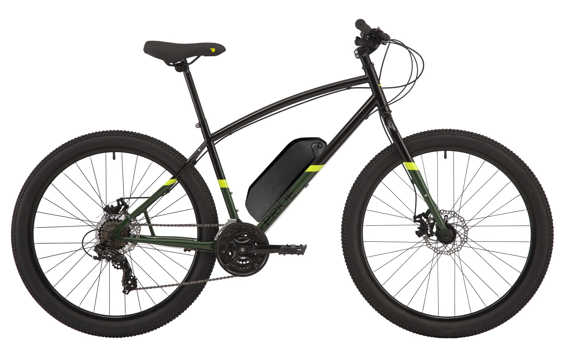 Электровелосипед 27,5" Pride ROCKSTEADY 7.1 E500 рама - XL 2022 черный