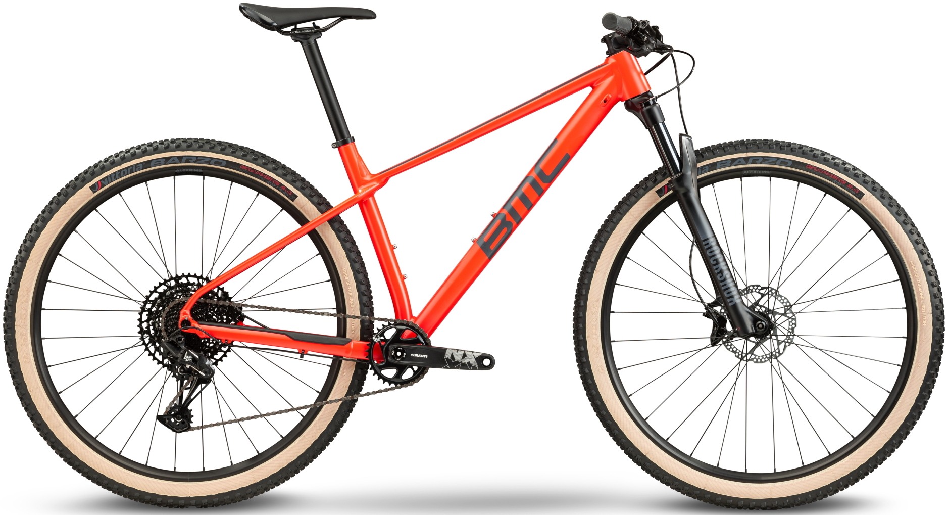 Велосипед 29" BMC TWOSTROKE ONE рама - S 2021 RED/GRY/GRY