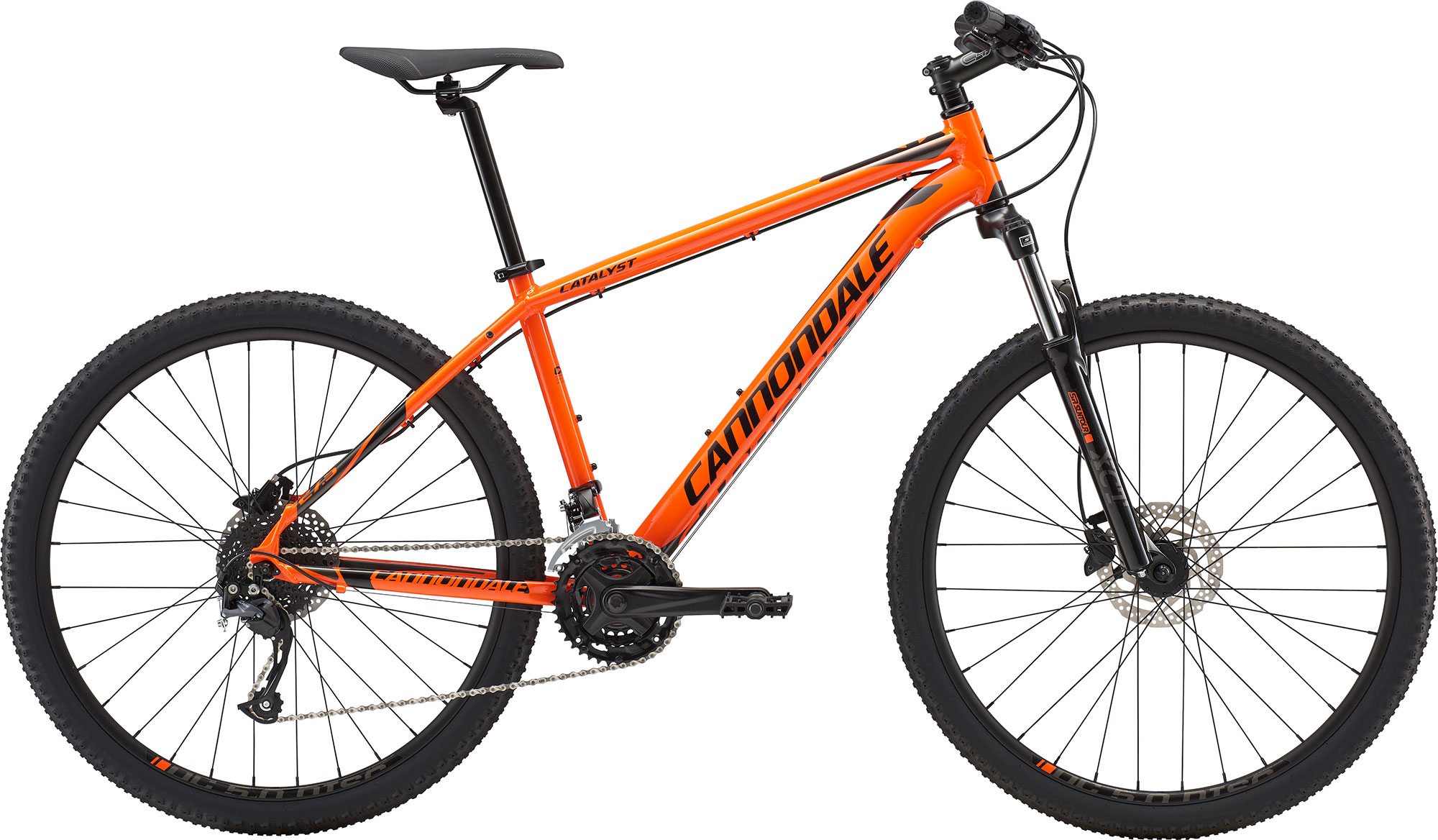 Велосипед 27,5" Cannondale CATALYST 2 рама - L 2018 ORG оранжевый