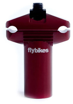 Подседельная труба FLYBIKES MICRO x55мм flat dark red