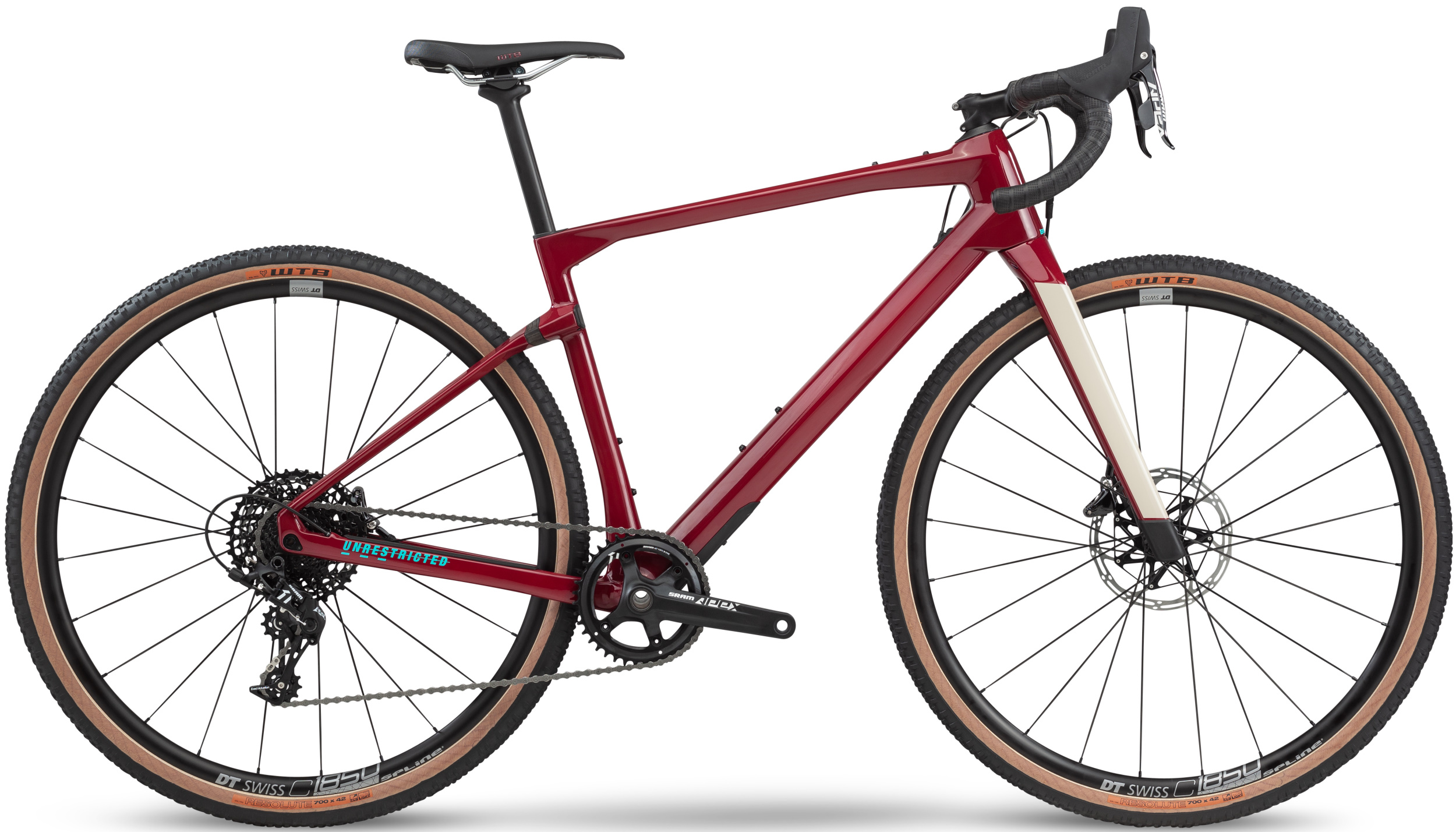 Велосипед BMC URS FOUR FOUR (Apex 1) рама - XL 2020 вишнёвый фото 