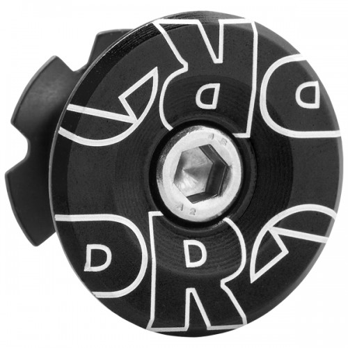 Крышка рулевой PRO, 1 1/8, 28,6 мм, анод. алюмин., черн.