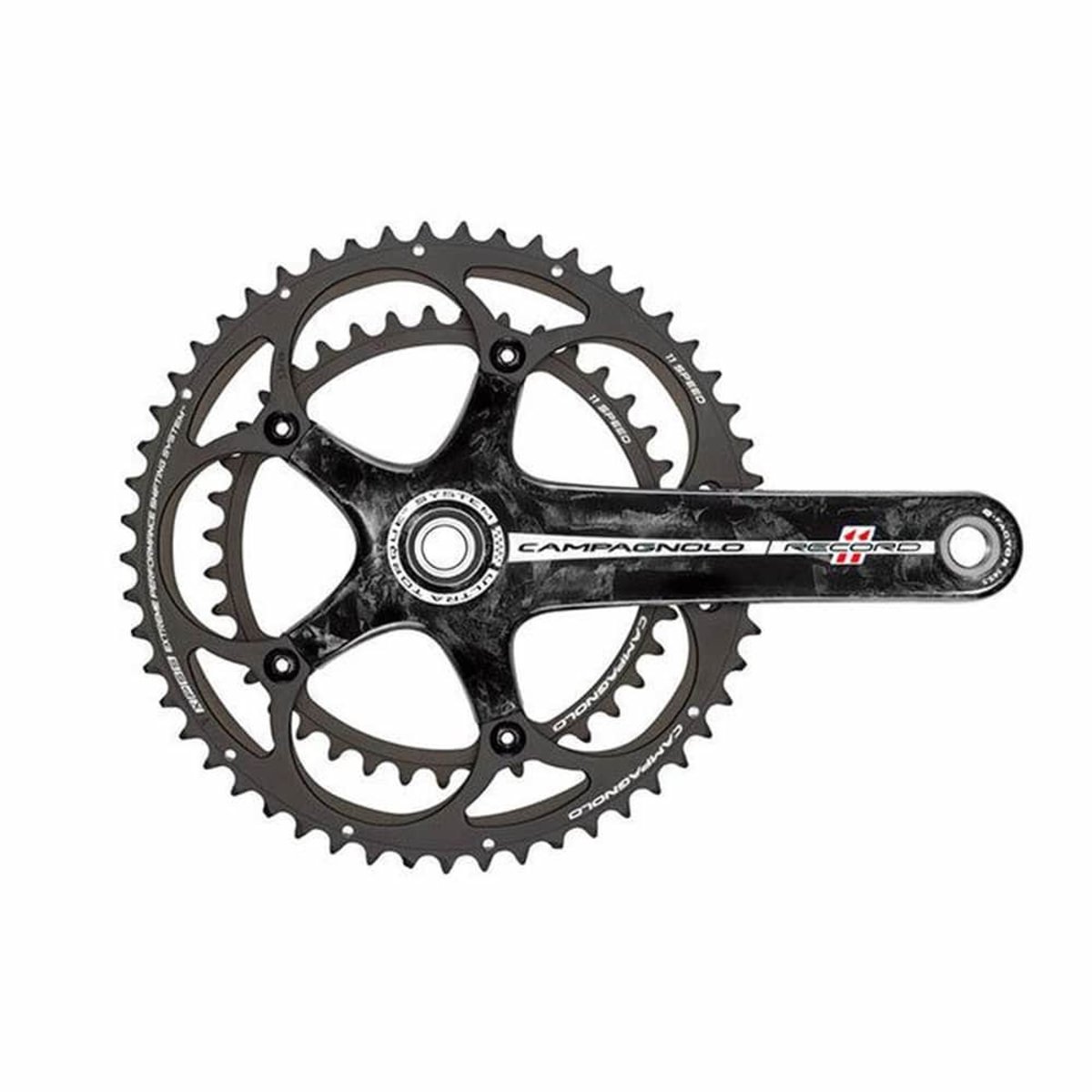 Шатуни Campagnolo Record 11S Ultra Torque 175mm 39-53 Carbon