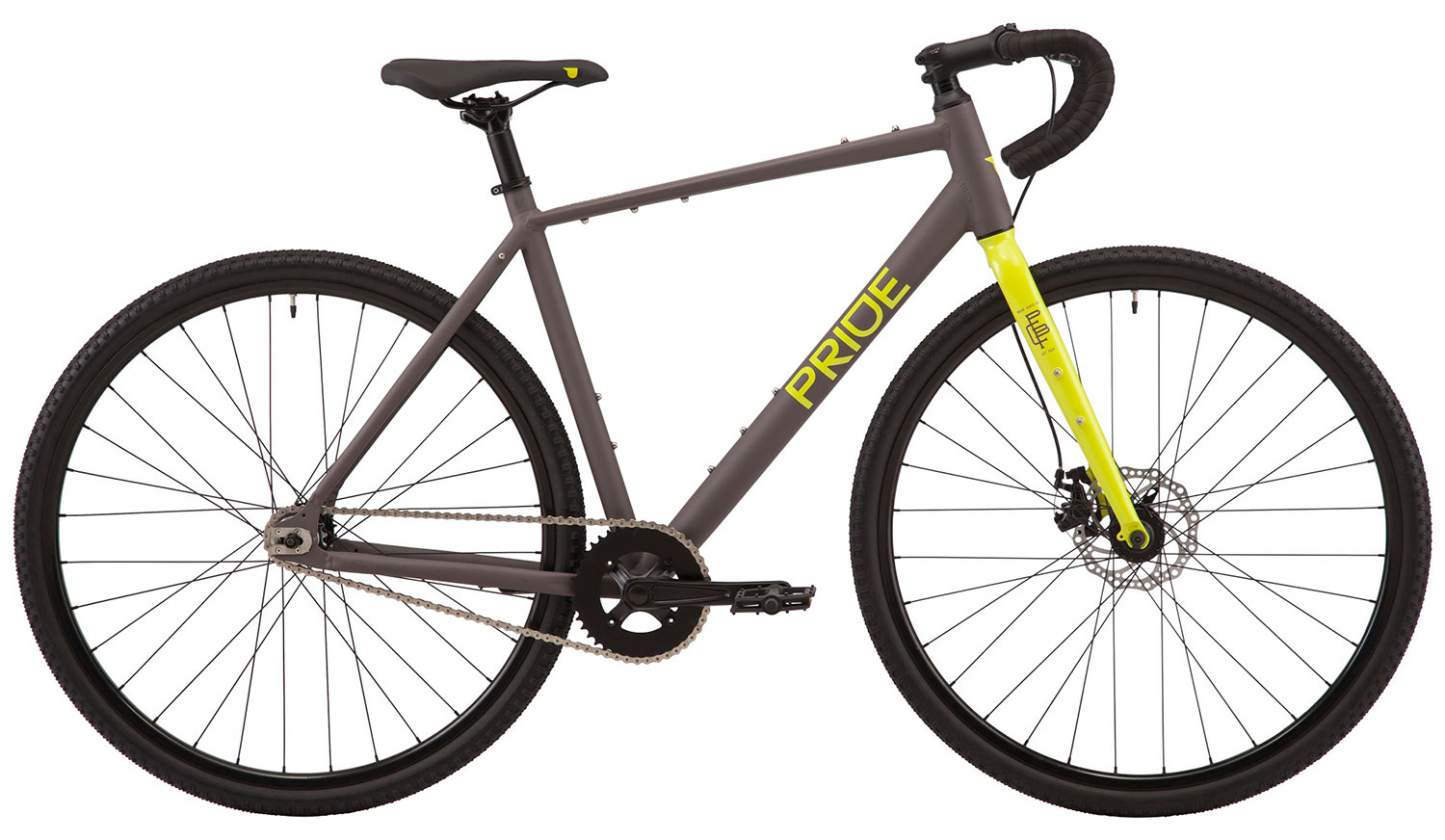 Велосипед 28" Pride SPROCKET 8.1 рама - L 2020 серый