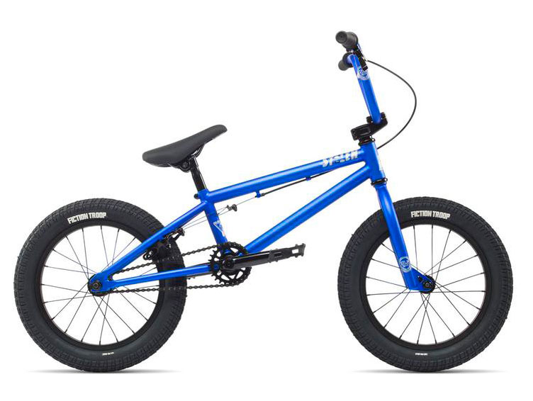 Велосипед 16 "Slolen AGENT рама - 16.25" matte neon blue (синій матовий) 2018
