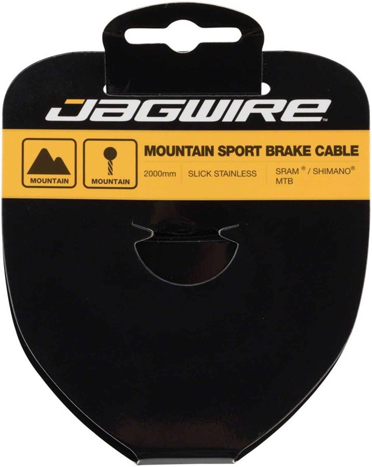 Трос для гальма JAGWIRE 94SS2000 шліфована нержавіюча сталь - 1.5X2000мм - SRAM / Shimano MTB