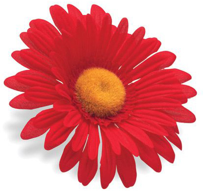 Цветок Electra на руль Sunflower Red фото 