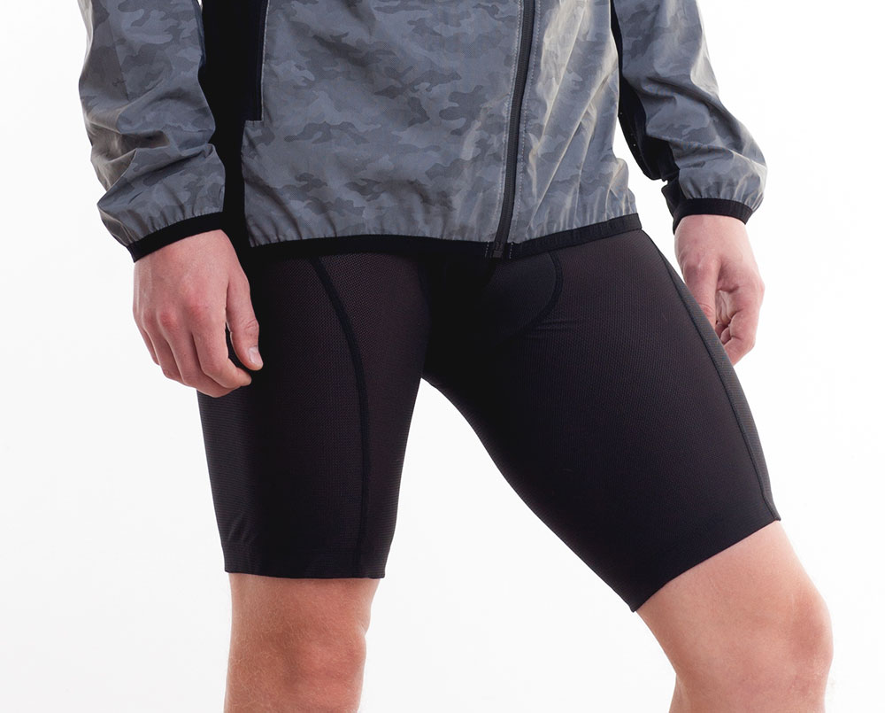 Велотрусы Pride Liner, трусы сетка с лайнером для использования с шортами и штанами, мужские, черные, L