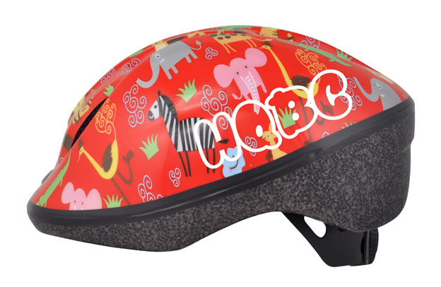 Шлем детский HQBC FUNQ Animals, красный, размер 48-54см фото 