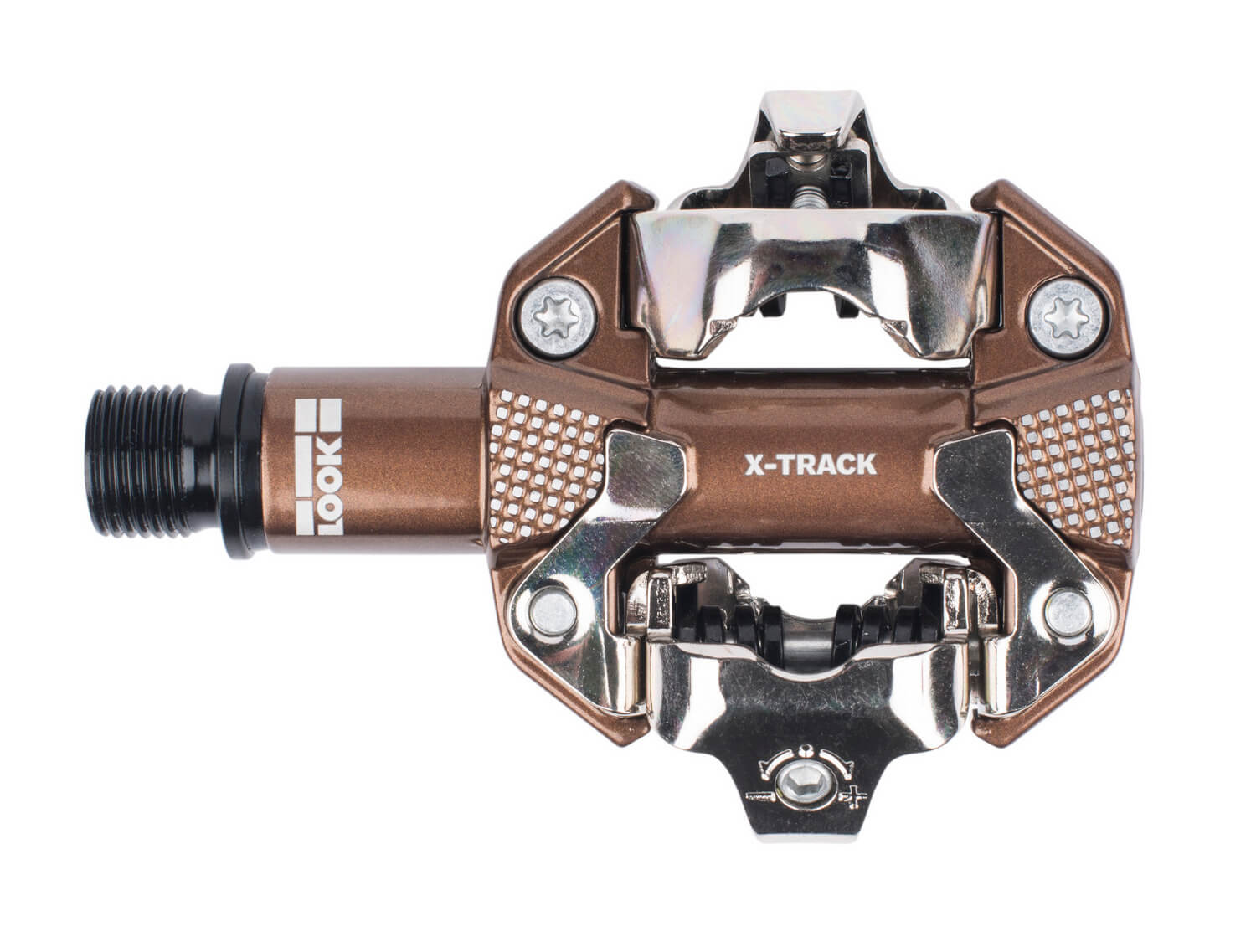 Педалі Look X-TRACK GRAVEL EDITION алюміній, вісь chromoly 9/16 ", бронзова фото 