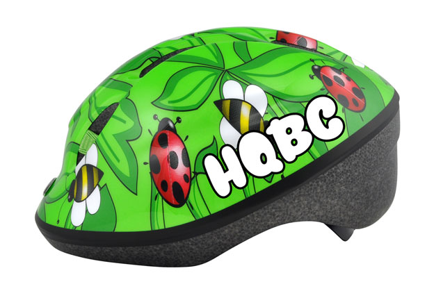 Шлем детский HQBC FUNQ Meadow, зеленый, размер 48-54см