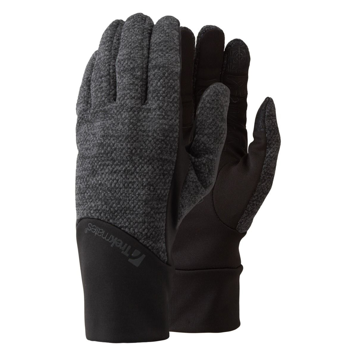 Перчатки Trekmates Harland Glove TM 004141 Dk Grey Marl, размер XL, серые