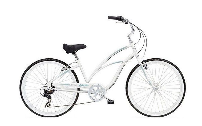 Велосипед 26" Electra Cruiser 7D Ladies' White Pearl фото 