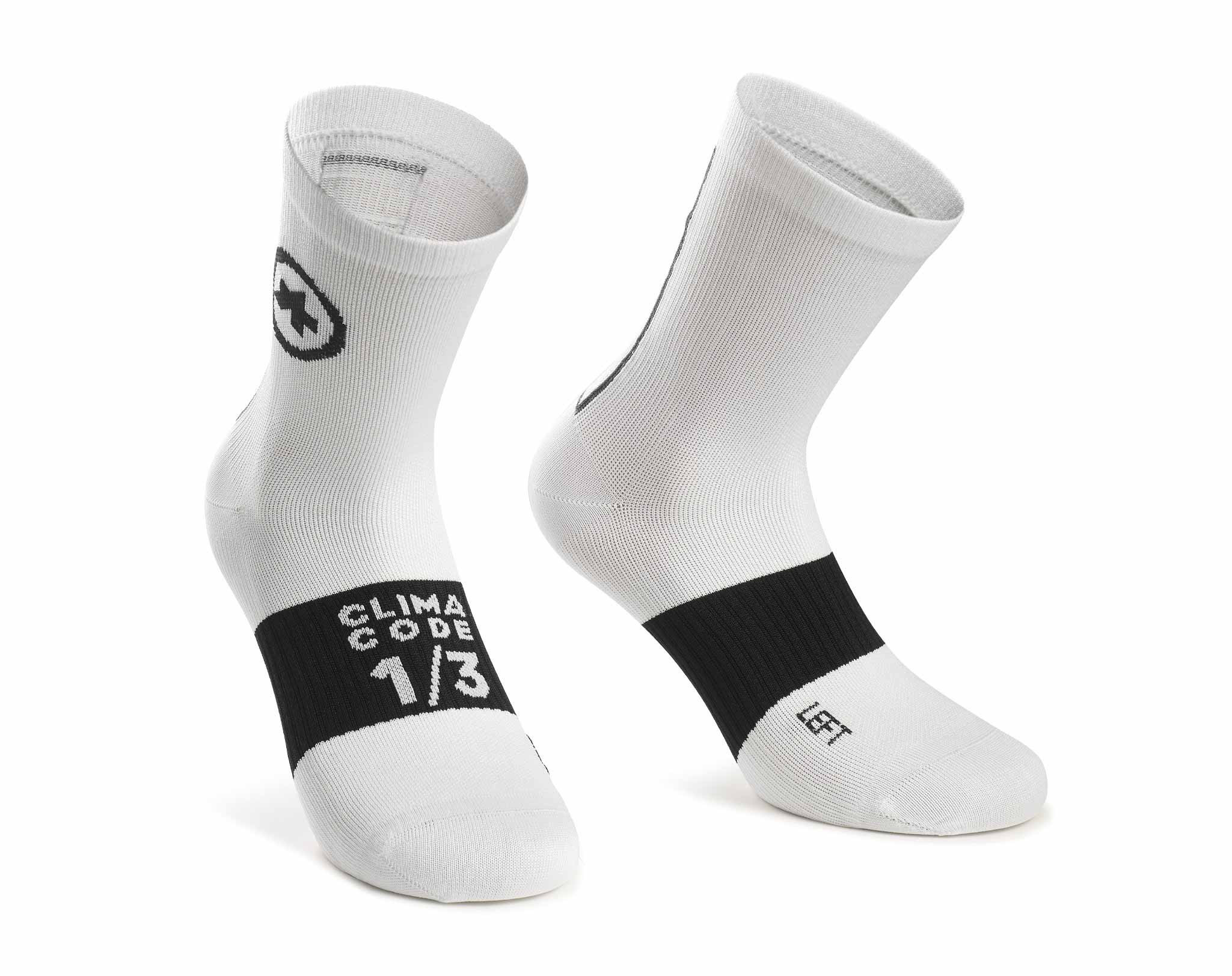 Шкарпетки ASSOS Assosoires Summer Socks, білі, 0/35-38 фото 