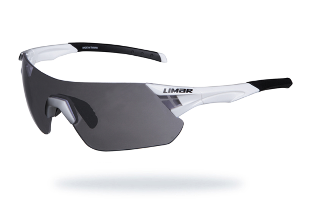 Очки Limar S8 CH CE бело-черные с комплектом поликарбонатных линз фото 