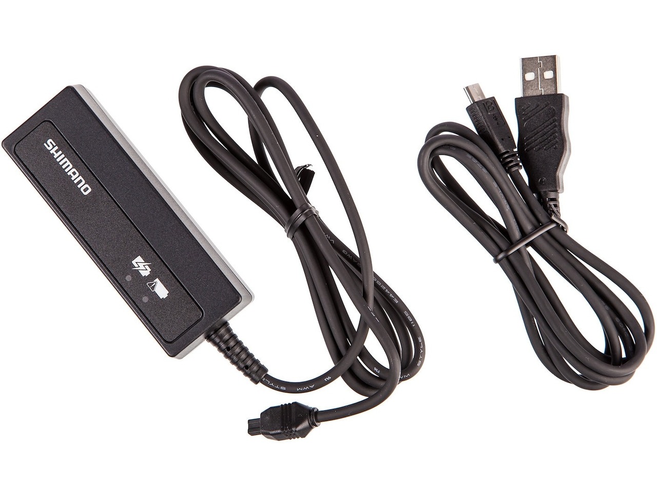Зарядний пристрій Shimano SM-BCR2 для батареї SMBTR2A, вбудований тип, кабель USB в комплекті фото 