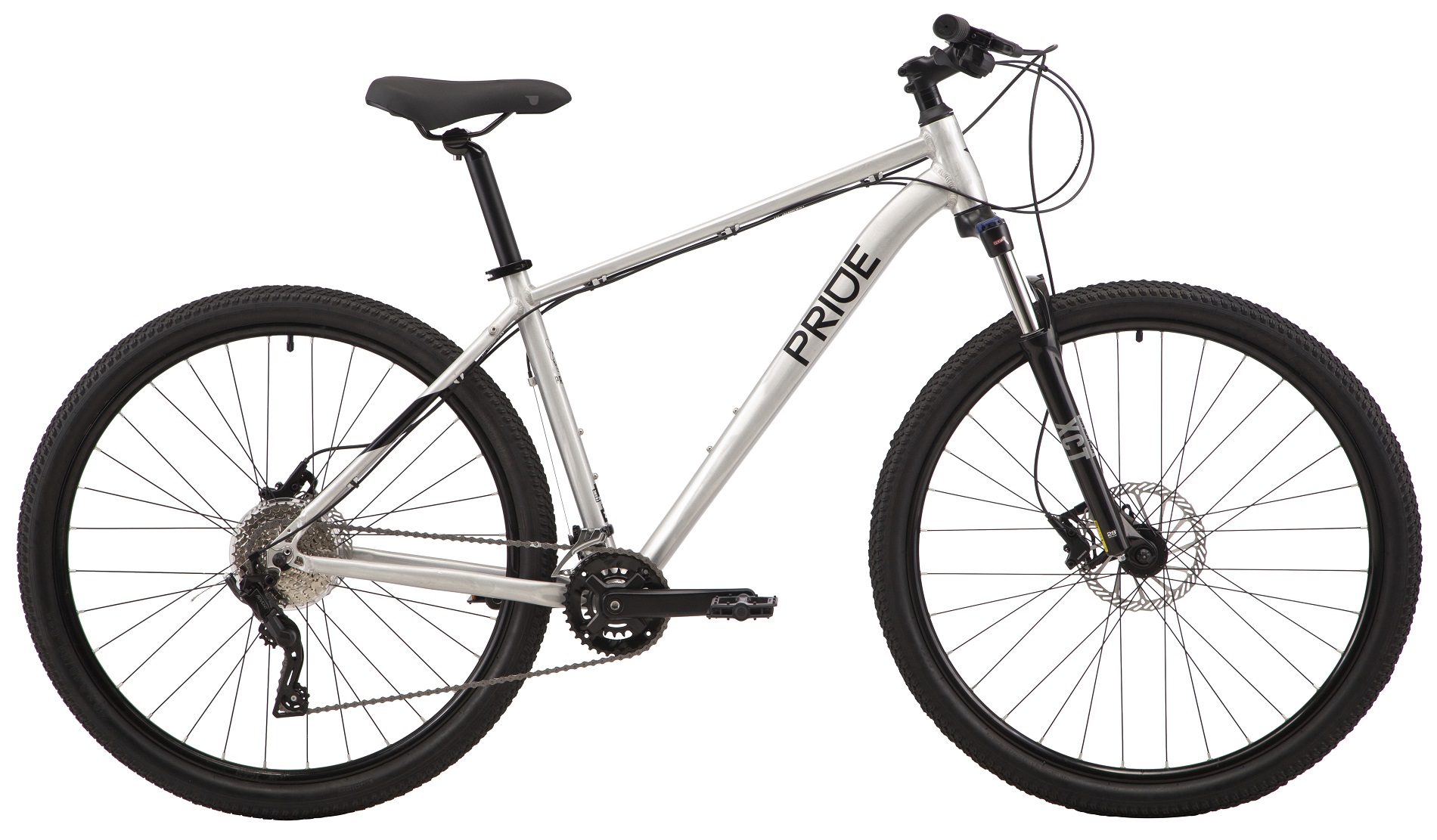 Велосипед 29" Pride MARVEL 9.3 рама - XL 2023 сірий (гальма SRAM, задній перемикач і манетка - MICROSHIFT)