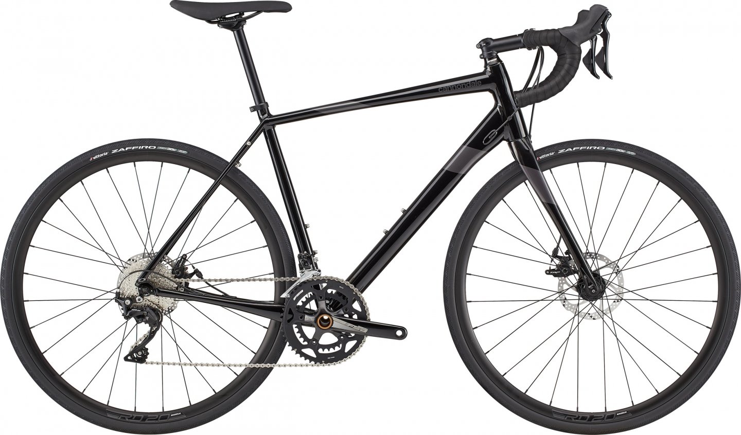 Велосипед 28" Cannondale SYNAPSE 105 рама - 54см 2020 BBQ, чёрный фото 