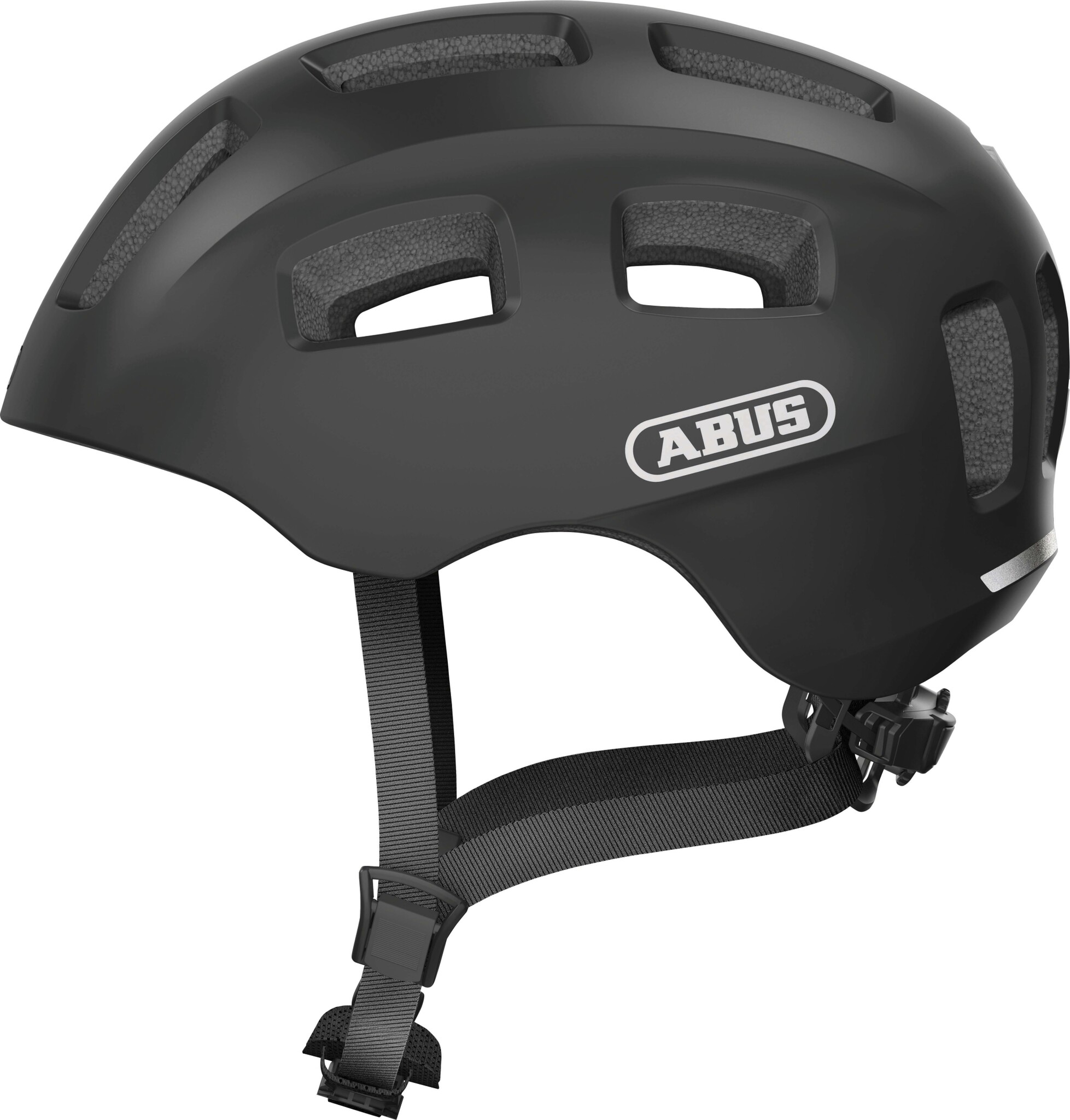 Шлем детский ABUS YOUN-I 2.0, размер M, Velvet Black, черный