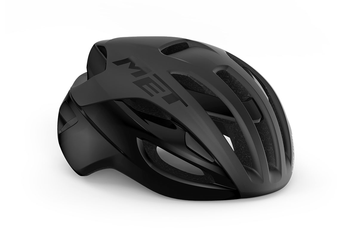 Шлем Met RIVALE MIPS CE размер S (52-56), black matt/glossy, черный матовый/глянцевый